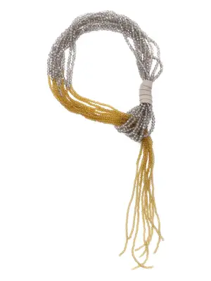 Колье с бусинами