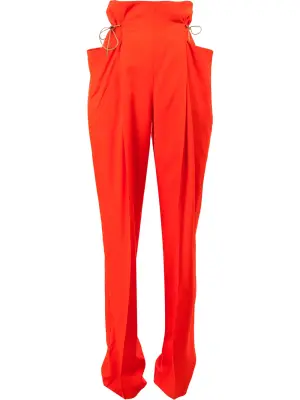 Брюки на завышенной талии