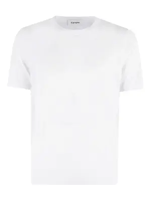 Футболка с круглым вырезом