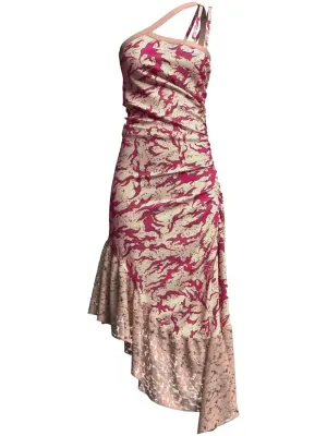 Платье миди Albi асимметричного кроя со сборками