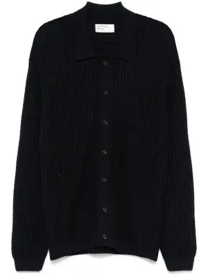 Кардиган с классическим воротником