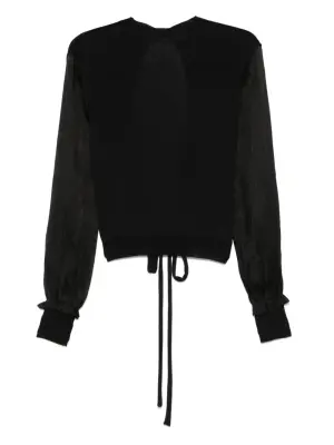 Блузка с длинными рукавами