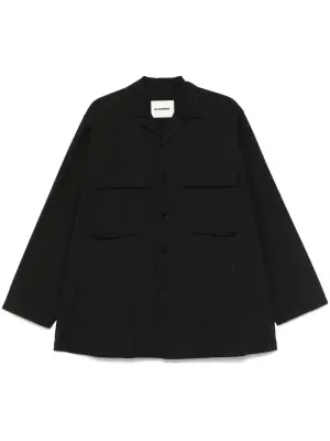 Рубашка с вышитым логотипом