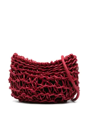 Плетеная сумка на плечо Cecilia