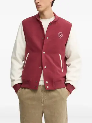 Жакет на пуговицах с вышивкой