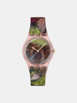 Часы Swatch x Guggenheim разноцветные SO28Z131