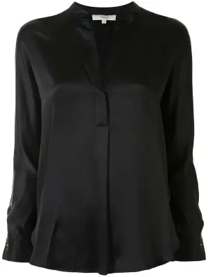 Блузка с V-образным вырезом