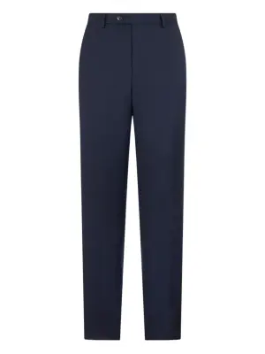 Брюки прямого кроя из вирджинской шерсти