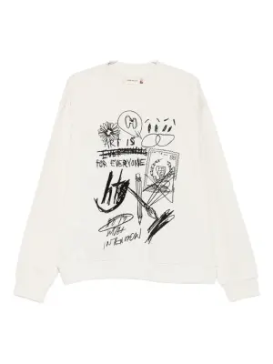 Свитшот с графическим принтом