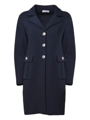 Двубортное пальто