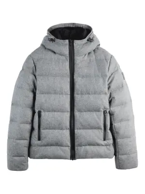 Пуховик с капюшоном