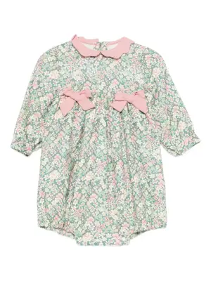 Комбинезон с цветочным принтом