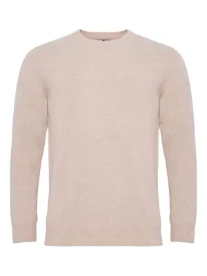 Свитер с круглым вырезом