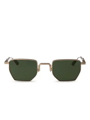 Солнцезащитные очки в геометричной оправе