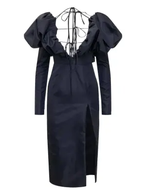 Пышное платье миди