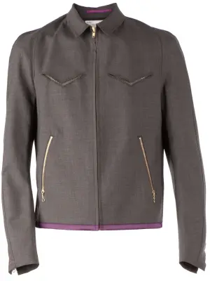 Куртка с декоративной отделкой