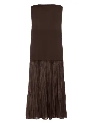 Платье без рукавов