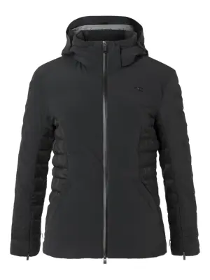 Стеганая куртка с капюшоном