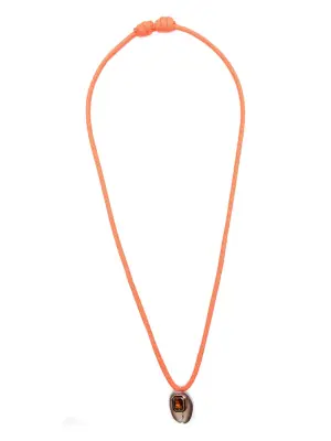 Золотое колье Cowry с цитрином