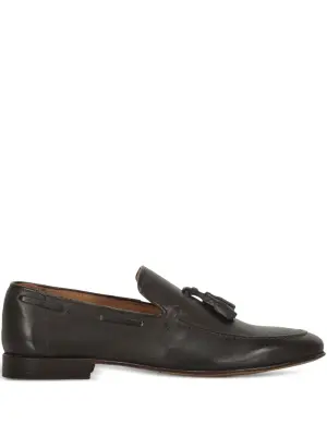 Кожаные лоферы