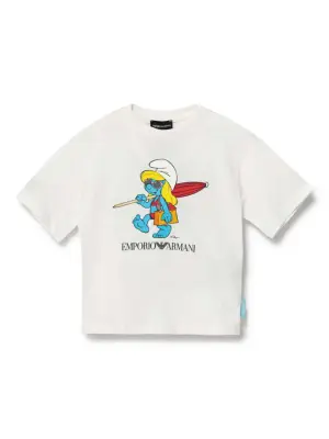 Футболка из коллаборации с The Smurfs