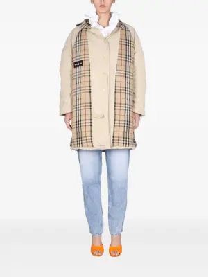 Пальто в клетку