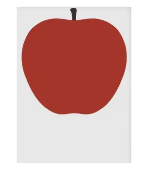 Постер Uno La Mela Small Red Apple (50 x 70 см)