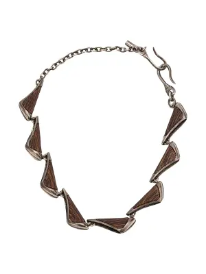 Multi plate necklace