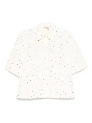 Рубашка с принтом