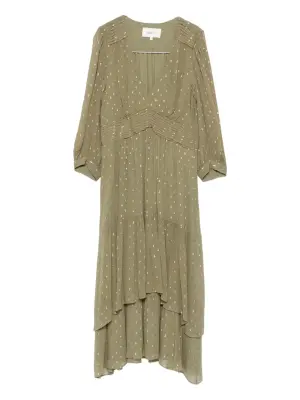 Ярусное платье миди Maia