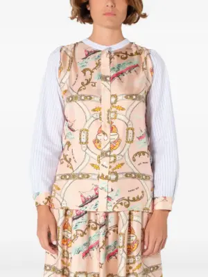 Рубашка с принтом