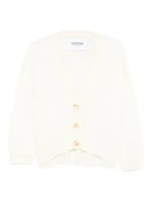 Кардиган с V-образным вырезом