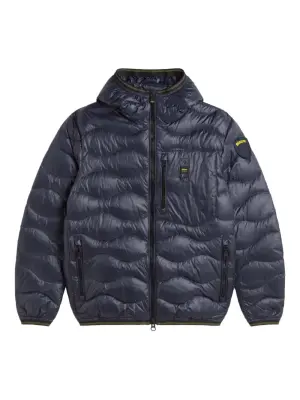 Стеганая куртка с капюшоном