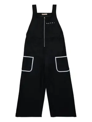 комбинезон с вышитым логотипом