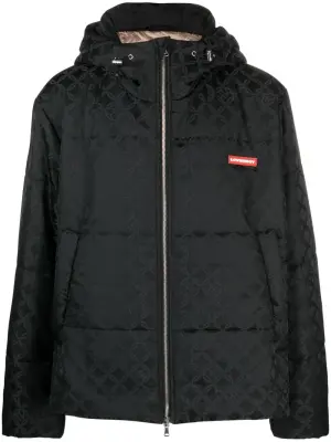 Пуховик Kitty с монограммой