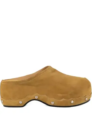 Клоги с фестонами