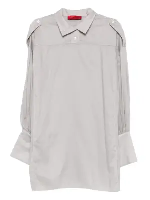 Платье-рубашка с манжетами