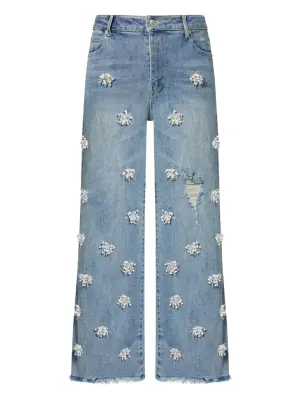 Декорированные джинсы Jude с бахромой