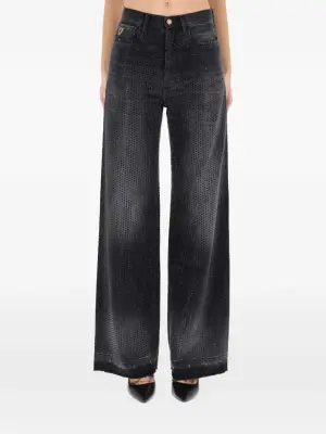 Джинсы свободного кроя в стиле скейтер