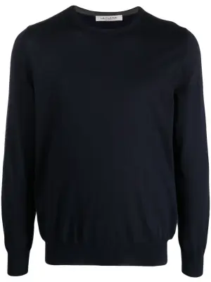 Трикотажный джемпер с длинными рукавами