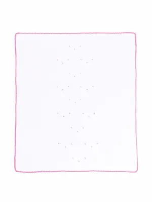 Одеяло с вышивкой