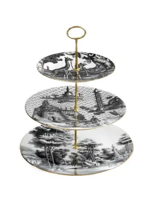 Трехъярусная подставка для торта Souvenirs De Voyage