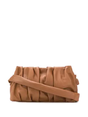 Сумка на плечо со сборками