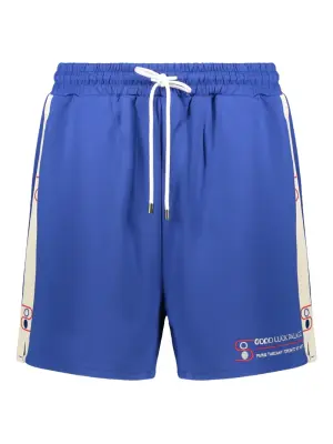 шорты с кулиской и вышивкой