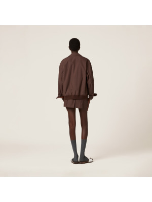 Блузон из хлопка панама