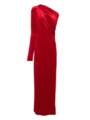 Бархатное платье