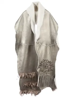 Декорированная накидка-кардиган