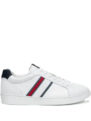 Кожаные кроссовки