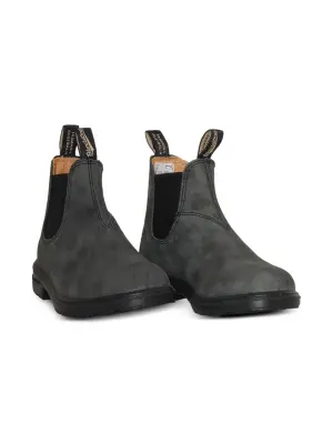 Кожаные ботинки