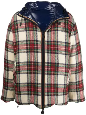 шерстяная куртка-пуховик